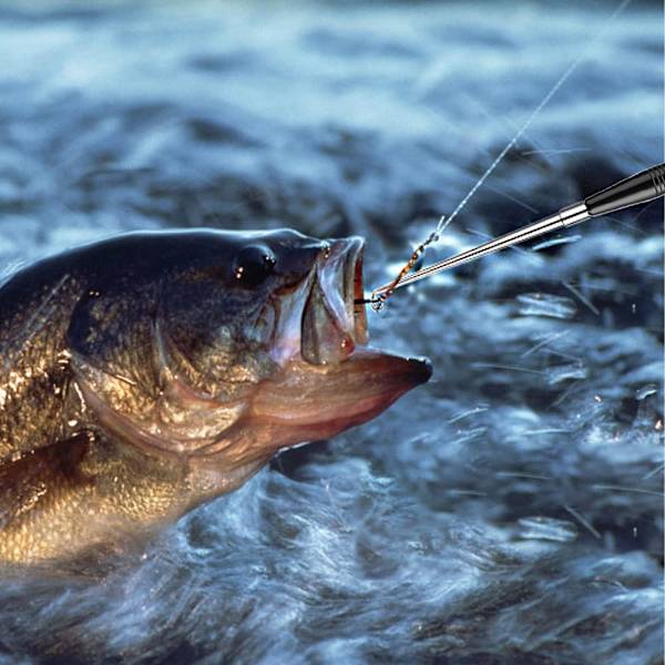 Fiske krokfjerner sett, fiskekrokfjerner verktøysett, fiskekrokfjerner for saltvann og ferskvann
