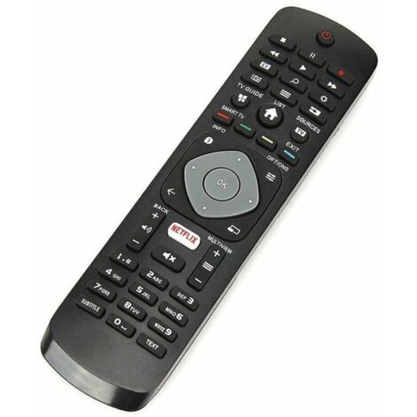 Philips Smart TV Universal Remote Control med Netflix-erstatning