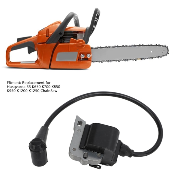Kedjeågns Tändspole 544018301 Snabb Respons Ersättning för Husqvarna 55 K650 K700