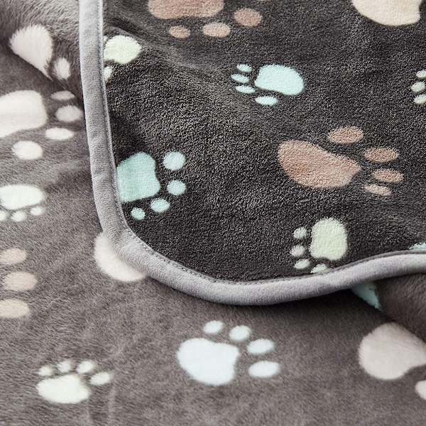 Supersoft, varm och mjuk filt för husdjur, hundfilt, kattfilt, fleecefilt/djursovblanket, filt för hundsäng, soffa och soffa