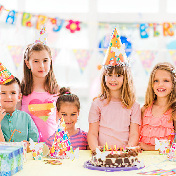 40 st fjärils cupcake toppers födelsedag bröllop fest tårta vägg