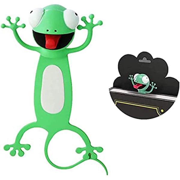 Hauskat kirjanmerkit lapsille, Wacky Pals -kirjanmerkit litistyivät söpöjä 3D