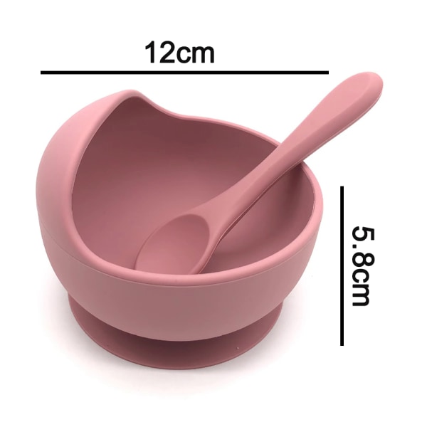 Silikon Baby Mateboller Baby Boller Småbarnsboller Silikon