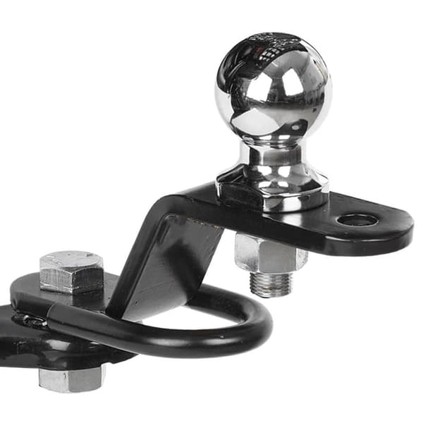1‑7/8 tommer Diameter Krom Hex Mødebold til ATV UTV Plæneklipper 5/8x1‑3/4 tommer Skaft 2000 LBS