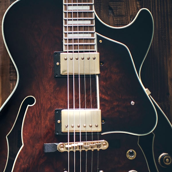 Bro og hals krom humbucker pickup sett med monteringsskruer for LP-gitarer