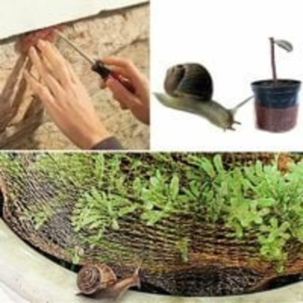 Anti-gnaverhegn, højkvalitets kobbernet, strikket kobbernet til skadedyrsbekæmpelse i hjemmet og haven, gnavere, snegle, snegle, fugle, flagermusbekæmpelse--12,7 cm6m