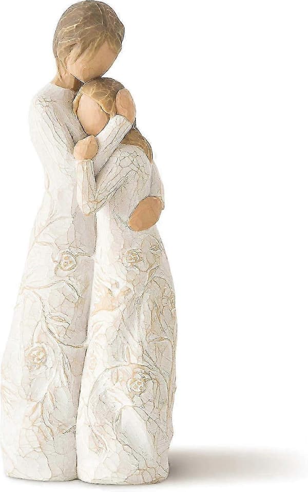 Willow Tree Nära mig, Uttrycker kärleksfulla relationer mellan mor och dotter, Skulpterad handmålad figur