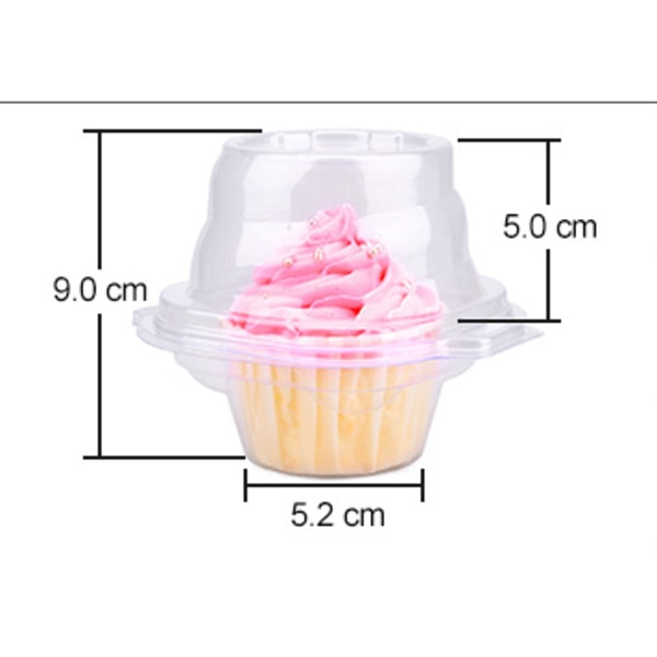 Katgely individuell cupcake-beholder - enkeltrom