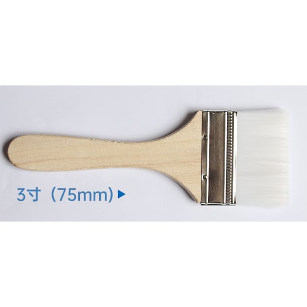 US Art Supply 3-pakkaus eri kokoisia synteettisiä harjasmaaleja