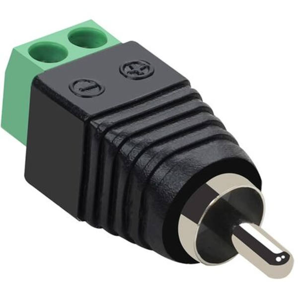 20 kappaletta RCA Phono -uros- naarasääniliitinsovitin AV-ruuviliittimeen (10 kappaletta uros ja 10 kappaletta naaras) PAGNE