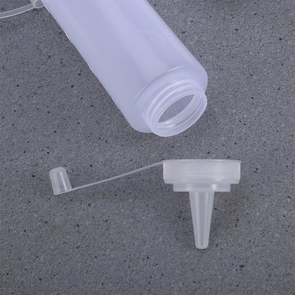 5 st 200 ml 8 oz Plastflaskor för kryddor
