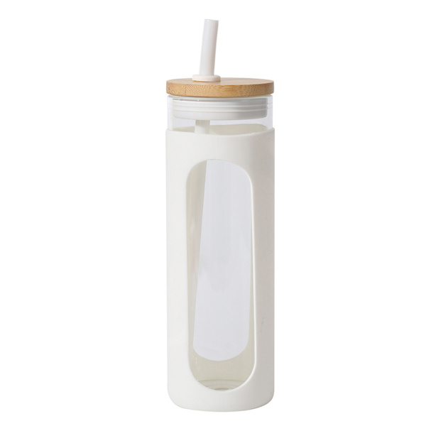 600 ml karkkivärilasi, lämmönkestävä lasipullo lämmöneristyskannella