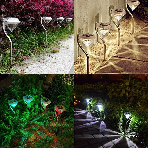 Solarlichter Garten Dekoration LED-Licht Solarlampe Outdoor