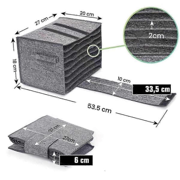Caravan Plate Holder, Camping Dinnerware Storage Felt Bag with Side Handles, for RV Cabinet Glass Mug Dinnerware Storage[YJD] a complete set