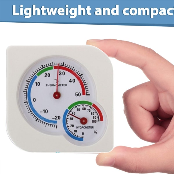 Indendørs termometer  Monitor Gauge Temperatur Fugtighedsmåler