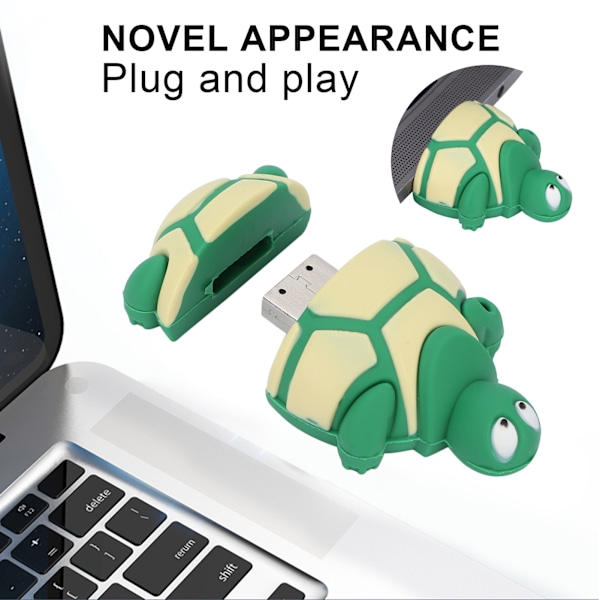 Tecknad Djurformad USB-minne Portabel Datalagring USB-sticka Presenttillbehör 16GB
