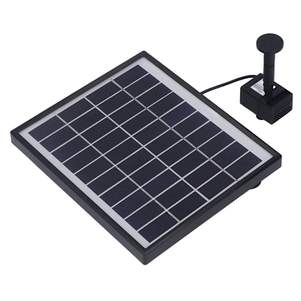 Fågelbad Solcellskit Med Anti-igensättningsfunktion För Pooler, Miljövänlig Solenergi Hög Konverteringseffektivitet Med Härdat Glaspaneler