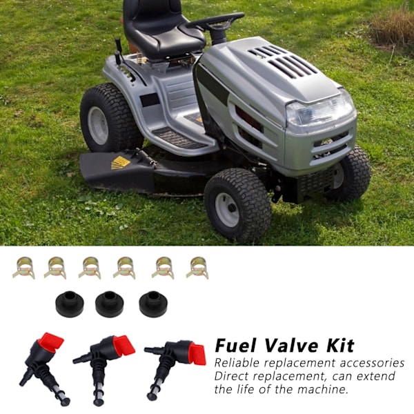 Högkvalitativ bränslekran i plast, Briggs Stratton servicekit för dina generatorreparationsbehov
