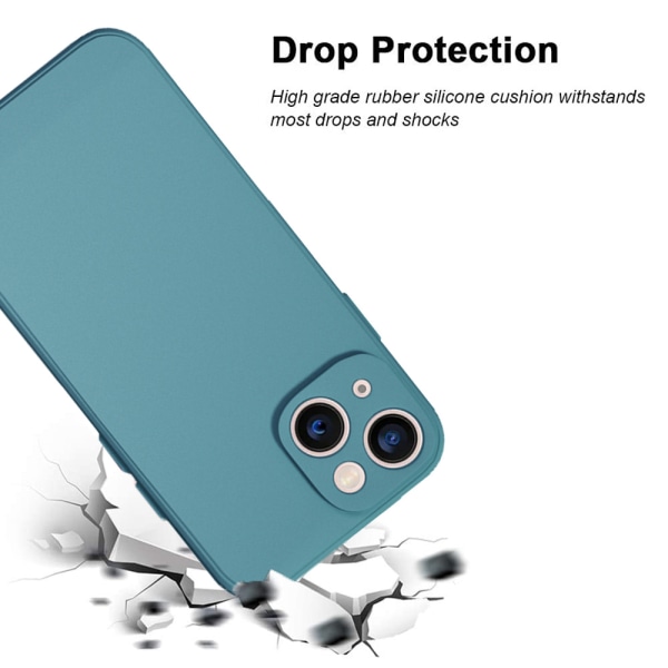 3 stk. skridsikre flydende silikonegel kompatibel med iPhone14pro