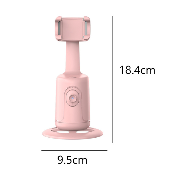 Automatisk ansiktsföljande stativ, ingen app krävs, 360° rotation ansikte