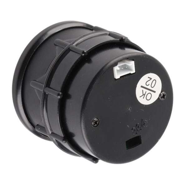 2-in-1 12V Turbo Boost -mittari ‑30‑30PSI mittausalue, valkoinen valo, universaali