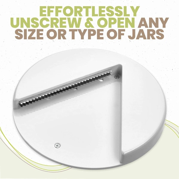 Under Cabinet Jar Opener - Undermount Lid Gripper Tool Easily