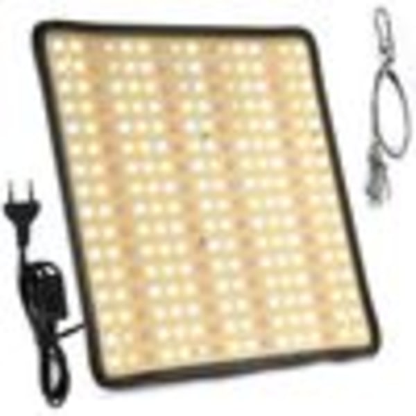 30W 256 LED Kasvilamppu Täyden Spektrin Kasvivalo Sisäkasvien Kasvatuslamppu Auringonvalo Kasvulamppu
