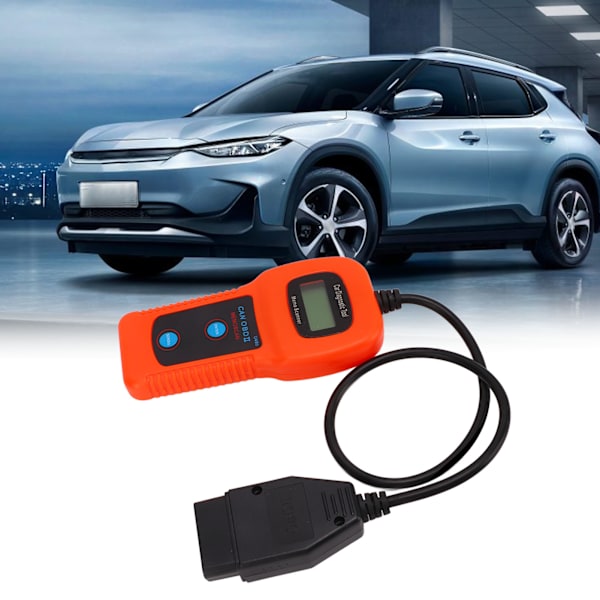 U480 Bil OBD2 Diagnostisk Skanner LCD-Skärm 10‑12V DC Universal Motor Kodläsare Verktyg