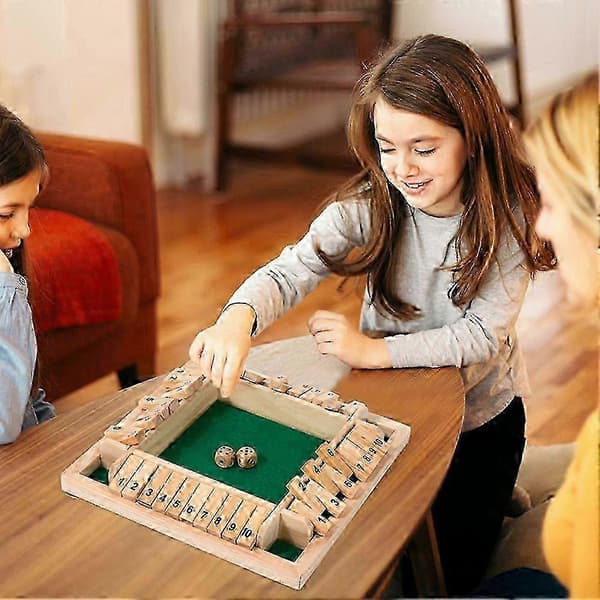 Perheen Shut The Box -peli red