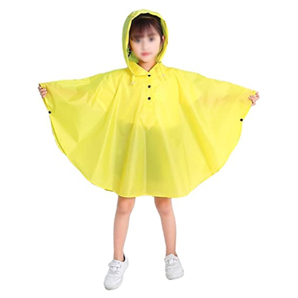 Lasten Rain Poncho hupullinen takki sadetakki