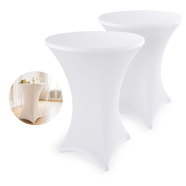 2-pack stretchöverdrag för ståbord - Eleganta ståbordsöverdrag