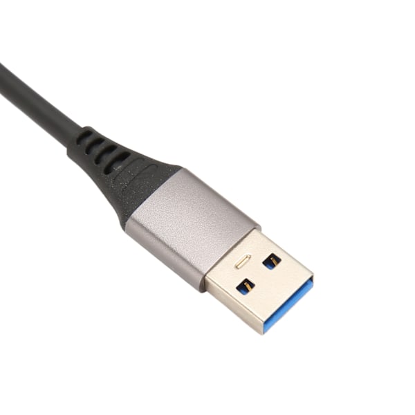 USB till RJ45-hubb 1 Gbps 3 USB 3.0 Plug and Play Aluminiumlegering USB till Ethernet-adapter för bärbar dator surfplatta stationär dator