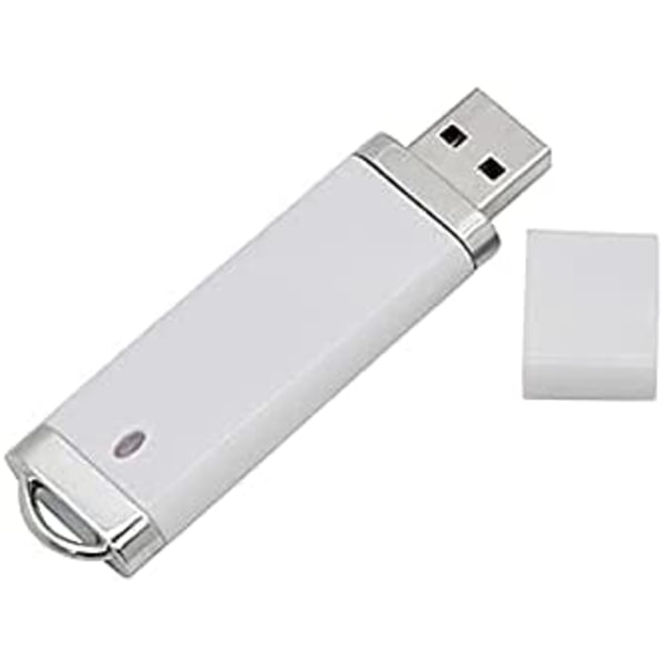 64GB USB-nøgle U-disk Mini Fashion Memory Stick USB3.0 Drive Pen Drive til dataopbevaring og fildeling Hvid