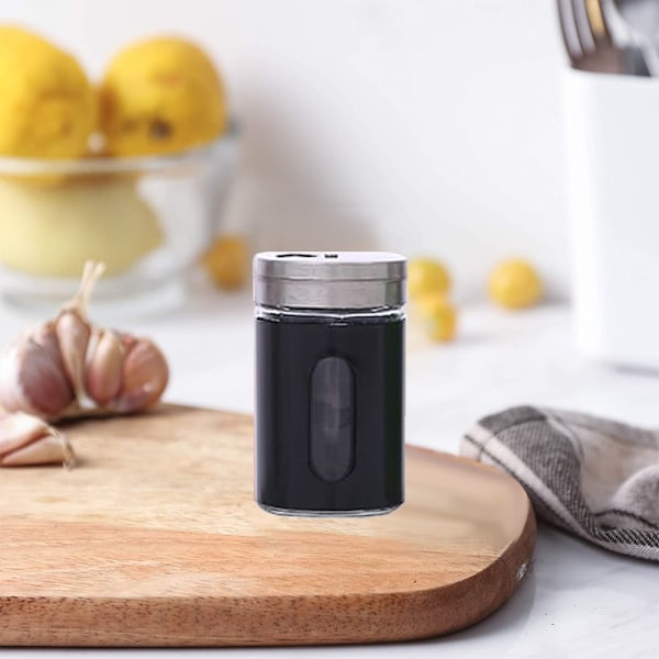 Salt- och pepparkvarnar i glas | 6-pack | Bäst för hemmet