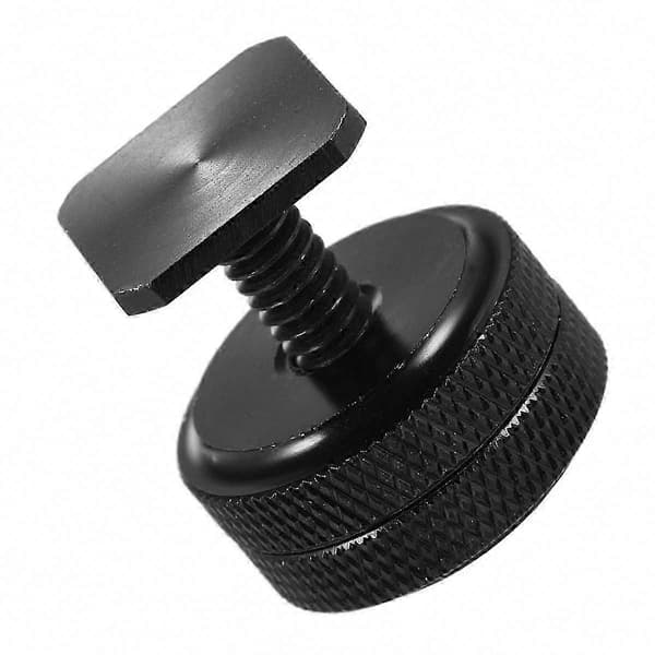 2 stk. blitssko til 1/4 adapter, kamera blitssko festeadapter, blitssko til 1/4 tomme - 20 hannadapter
