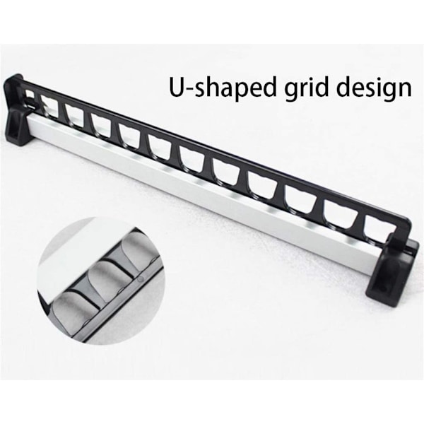 1 Pakke Garderobehengere, Utvidbar Henger, Plass til 12 Hengere, Lengde 315mm