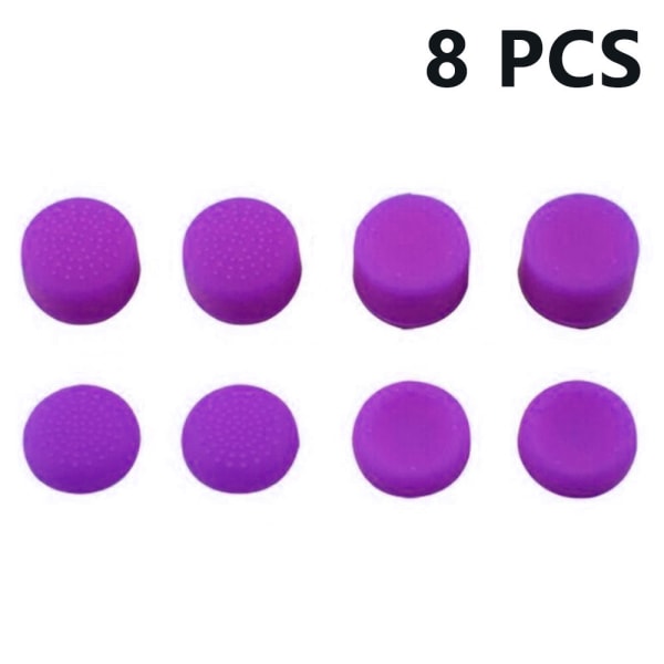 8 PCS Silicone Controller Accessories Skin Replacement Parts,