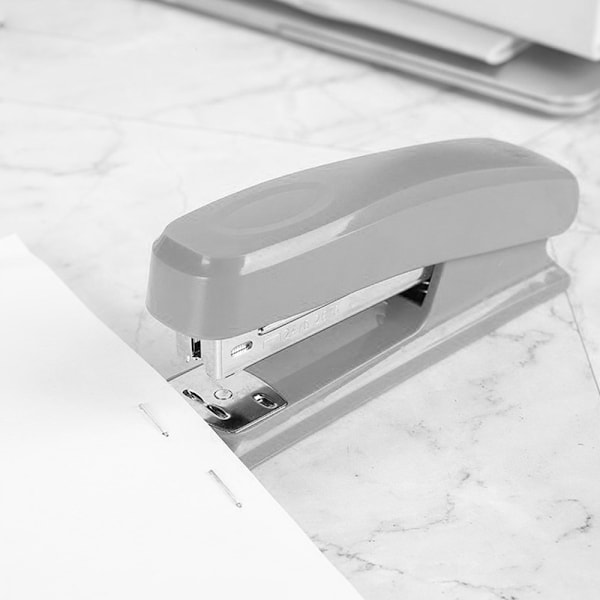 Klassisk skrivbordsstapler för tungt bruk, kapacitet 20 ark, bärbar