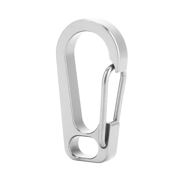 Titanium Alloy Mountaineering Buckle Climbing Quick Hanging Safety Carabiner (Original)