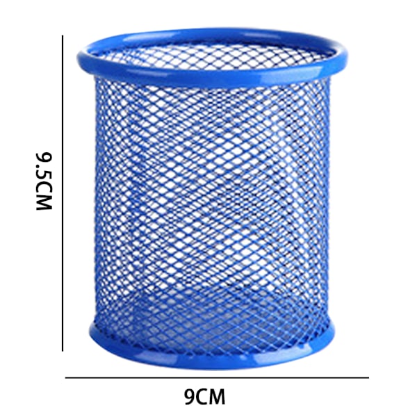 4 stk. Penneholder Mesh Blyantholder Holdbar Metal Blyantholder