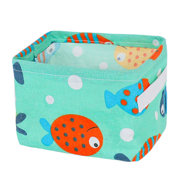 Baby Kids Leksak Bin Förvaring Korg Fällbar Leksak Förvaring Organizer