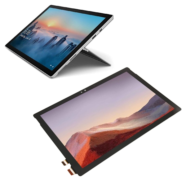 Laptop pekskärm ersättning hög noggrannhet organisk ljusdiod skärm ersättning för Pro 4 1724 12.3in