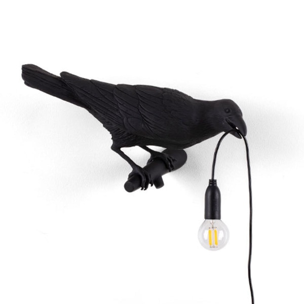 Kråkvägglampa, unik gotisk kråkvägglampa, används för sängbord
