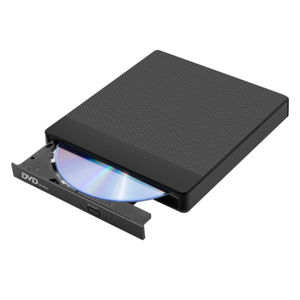 Type-C Ekstern DVD-drev Bærbar CD/DVD-afspiller Brænder Skriver med SD/TF-kortlæser til MacBook Bærbar computer Desktop Windows Mac OS