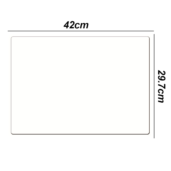 Magnetisk whiteboard-notater, dekorativ magnettavle