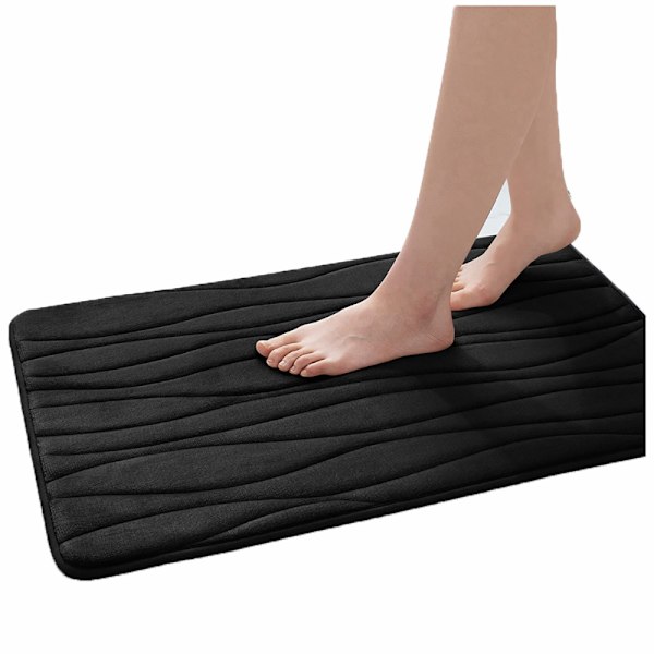 Badrumsmatta set 2 delar minneskum absorberande badrumsmatta set halkfri tvättbar badrumsmatta set 2 delar