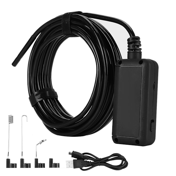 0,2 tum 5MP IP67 6 LED WiFi Endoskop Inspektionskamera för iOS / Android Smartphones 10m/32,8ft Kabel