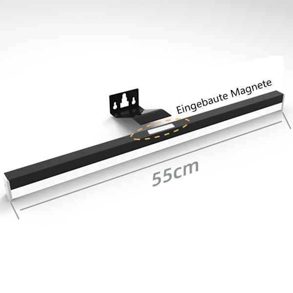 LED-spejllampe til badeværelse 4000 K naturligt hvidt lys 55 cm LED-spejllampe til badeværelsesspejl