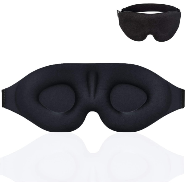 100% Blockout Light Eye Mask for Sleeping 3D Contoured Blindfold