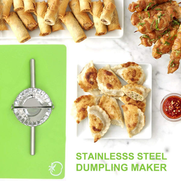Bästa redskapen i rostfritt stål för ravioliform Pierogi Dumpling